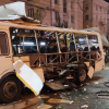 ВИДЕО - Воронежде жүргүнчү ташыган автобус жарылды