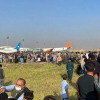 ВИДЕО - Кабул аэропортундагы башаламандыкта бир нече киши каза болду