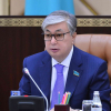Казакстандын президенти Касым-Жомарт Токаев өрт боюнча билдирүү жасады