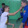 ВИДЕО - В Бишкеке прошла открытая тренировка по адаптивному таэквондо