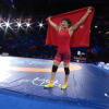 ФОТО - Айсулуу Тыныбекова стала в Осло во второй раз чемпионкой мира по женской борьбе