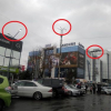 Бишкектин борборунда чырактар күндүз эле жанып турат