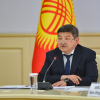 Жапаров Антикризистик комитеттин биринчи кеңешмесин өткөрдү