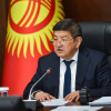 Акылбек Жапаров: «Боордоштор бири-бирин өлтүрүп жаткан бул согушту токтотууга Кыргызстан аракет кылат»