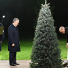 СҮРӨТ - Мирзиёев менен Эрдоган Ардактуу коноктор аллеясына көчөт отургузду