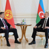 Встреча в формате тет-а-тет. Переговоры Садыра Жапарова и Ильхама Алиева завершились