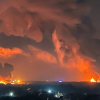 ВИДЕО - В России на территории нефтебазы в Брянске произошел пожар