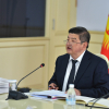 Акылбек Жапаров министрлер кабинетинин кеңешмесин өткөрдү