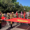 ВИДЕО - День Победы. В Бишкеке 9 мая проходит марш «Бессмертный полк»