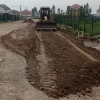 В Бишкеке продолжают ремонт улицы в одной из новостроек