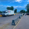 ФОТО - Снова пробки на кыргызско-казахской границе. Скопились десятки машин