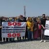 Бишкек: Ооган качкындары үчүнчү өлкөгө жөнөтүү талабы менен митингге чыкты