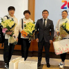 ФОТО - В Кыргызстане встретили победительниц Игр исламской солидарности