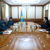 Элчи Дюшекеев Казакстандын коргоо министри менен жолугушту