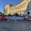 В одном из городов Германии прошел митинг против таджикской агрессии