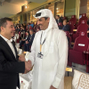 ФОТО - Глава государства Садыр Жапаров с трибуны стадиона посмотрел финал ЧМ в Катаре