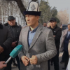 ВИДЕО - Шайлообек Атазов и его сторонники недовольны результатами выборов