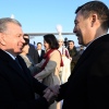 Президент Узбекистана Шавкат Мирзиёев прибыл в Кыргызстан с государственным визитом
