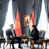 Садыр Жапаров Венгриянын президенти менен бетме-бет сүйлөштү