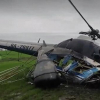 ВИДЕО - Появилось видео крушения вертолета в горах Кузбасса