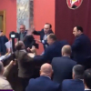 ВИДЕО - В парламенте Грузии депутаты устроили драку
