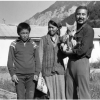 Известный кыргызский актер с волчонком — фото 1988 года в Ошской области