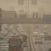 ФОТО - На Пекин обрушилась пыльная буря