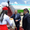 Өзбекстандын президенти Шавкат Мирзиёев Кыргызстанга келди