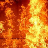 ВИДЕО - Пожар на рынке «Дордой»
