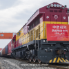 ВИДЕО - Из Китая отправился первый грузовой поезд Китай-Кыргызстан-Узбекистан - CCTV
