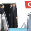 ВИДЕО - Эрдоган Азербайжанга Алиев менен жолугушуу үчүн учуп келди