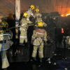 На складе в Ташкенте произошел сильный взрыв