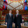 Официальный визит президента России Владимира Путина в Кыргызстан
