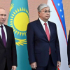 Неформальная встреча с Президентом Казахстана и Президентом Узбекистана