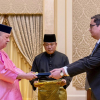 Посол КР в Малайзии А.Анарбаев вручил Верительные Грамоты Его Величеству Королю Малайзии Султану Ибрагиму