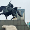 Садыр Жапаров Астанадагы Манастын эстелигинин ачылышына катышат