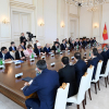 Садыр Жапаров Кыргызстан жана Азербайжан Жогорку Мамлекеттер аралык кеңешинин II жыйынына катышты