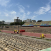 Бишкектеги Дөлөн Өмүрзаков стадиону оңдолуп жатат