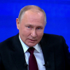 Путин назвал Первый канал одним из лидеров отечественного телеэфира