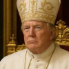 Трамп примерил на себя образ папы Римского