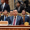 Садыр Жапаров КМШ саммитинде сөз сүйлөдү