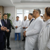 Ташиев вновь посетил Национальный центр охраны материнства и детства
