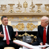 Жапаров Дональд Трамп менен сүйлөшүүлөрдү жүргүздү