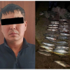 Көлдө мыйзамсыз балык уулаган жаран кармалды