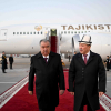 Тажикстандын президенти Рахмон Кыргызстанга келди