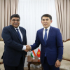 Состоялась встреча Заместителя министра Кайрата Турсункулова с Послом Индии Бирендером Сингхом Ядавом