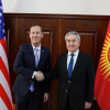 СҮРӨТ - Жээнбек Кулубаев АКШнын Президентинин Түштүк жана Борбордук Азия боюнча Атайын өкүлү Серджио Гор менен жолугушуу өткөрдү