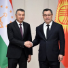 Президент Садыр Жапаров Тажикстандын Премьер-министри Кохир Расулзоданы кабыл алды