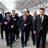 Адылбек Касымалиев Оштогу күнөскананын курулуш иштери менен таанышты