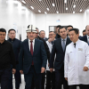 Адылбек Касымалиев Кардиология улуттук борборундагы жана Жүрөк хирургиясы илим изилдөө институтундагы оңдоо иштеринин жүрүшүн текшерди